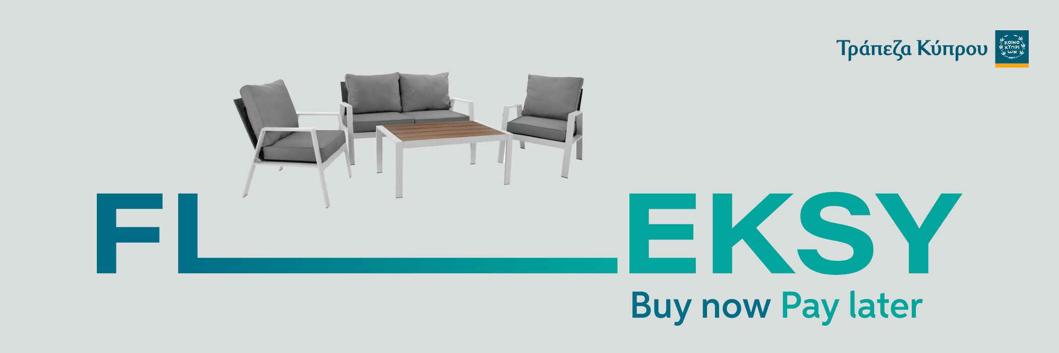 Upgrade</br> your home </br><p style="color: white;">Shop now, pay later with Fleksy. </p>